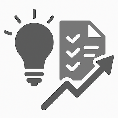 Checklist with actionable steps to improve visibility